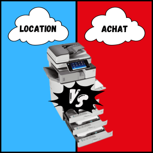 comparatif entre location et achat photocopieur ricoh
