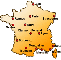 carte de france