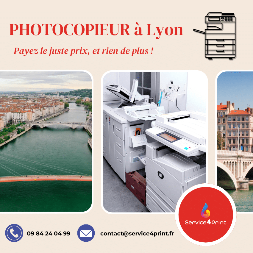 Location photocopieur Lyon pour les entreprises