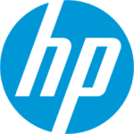 Voici le logo de la marque HP