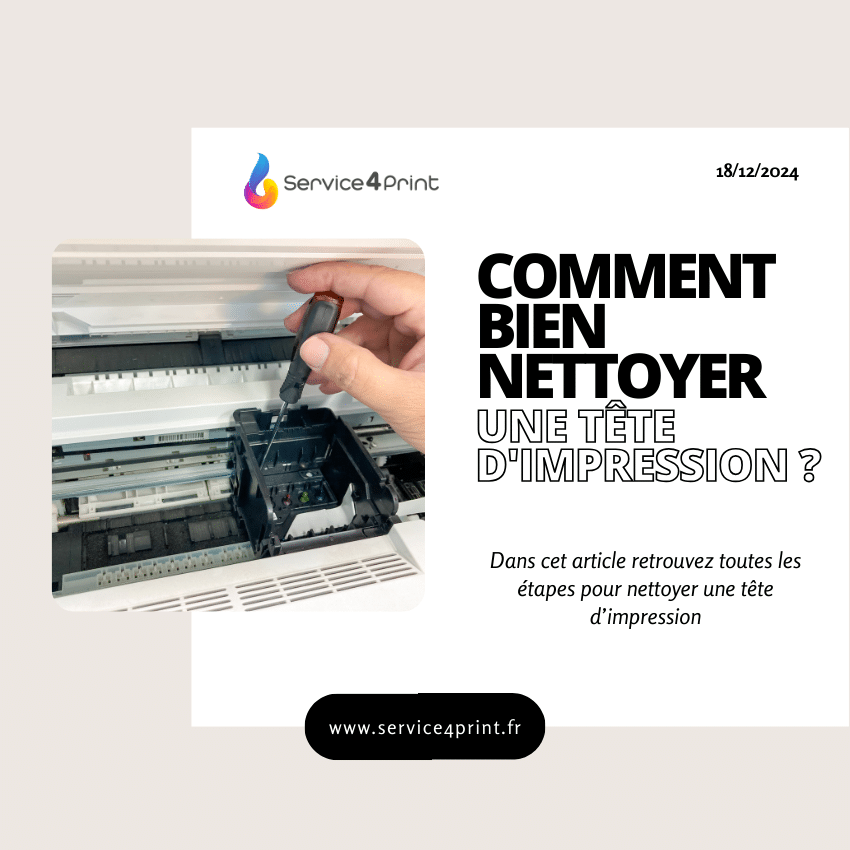 Comment bien nettoyer une tête d&rsquo;impression ?