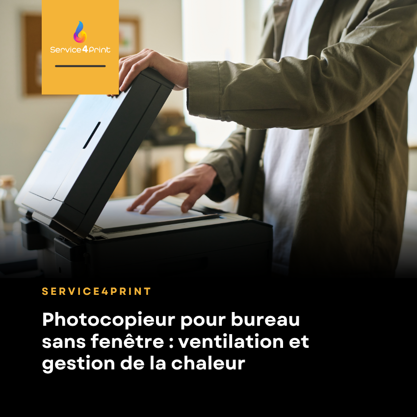 Photocopieur pour bureau sans fenêtre