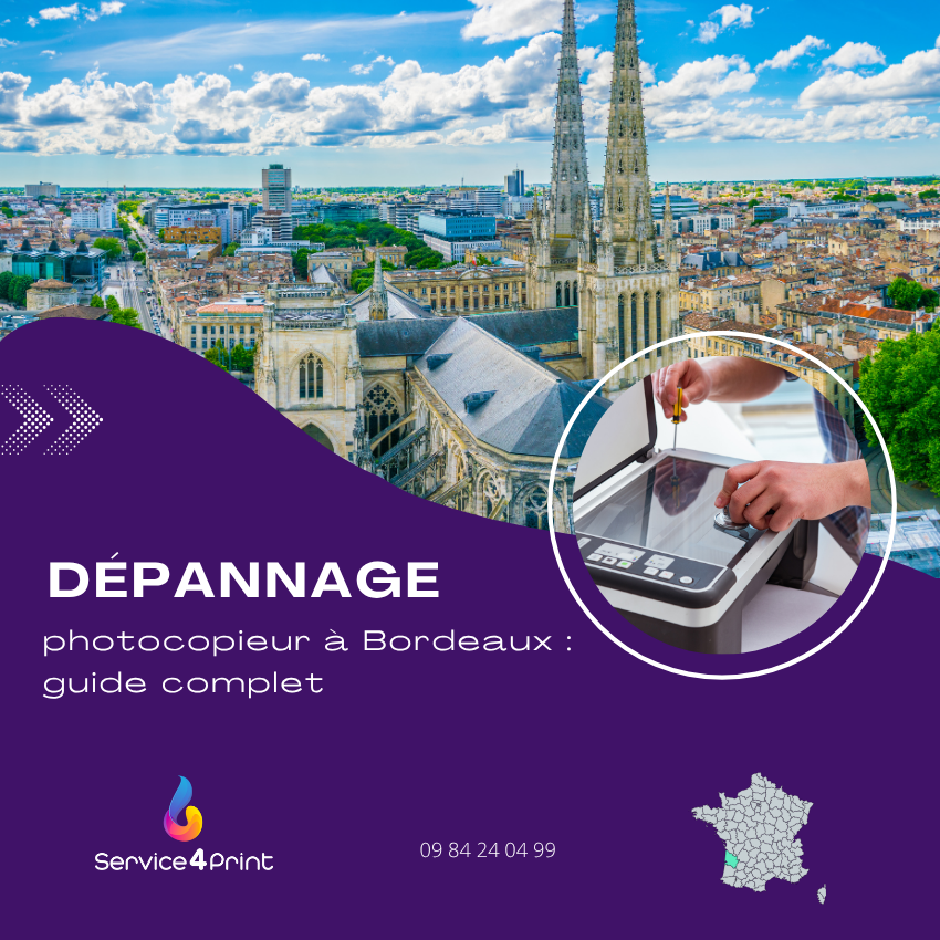 Dépannage de photocopieurs à Bordeaux