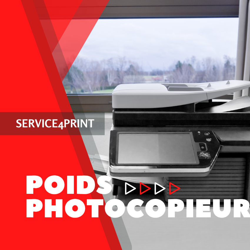 Quel est le poids d&rsquo;un photocopieur professionnel ?