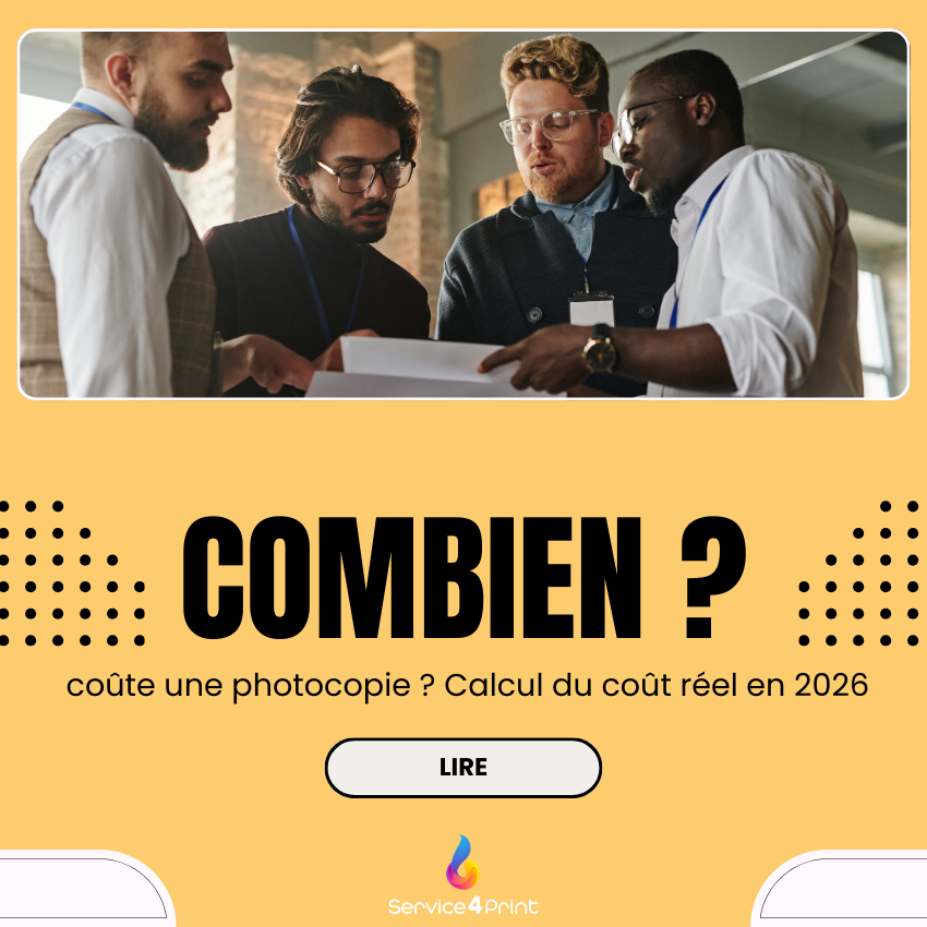 Combien coûte une photocopie ? Calcul du coût réel en 2026