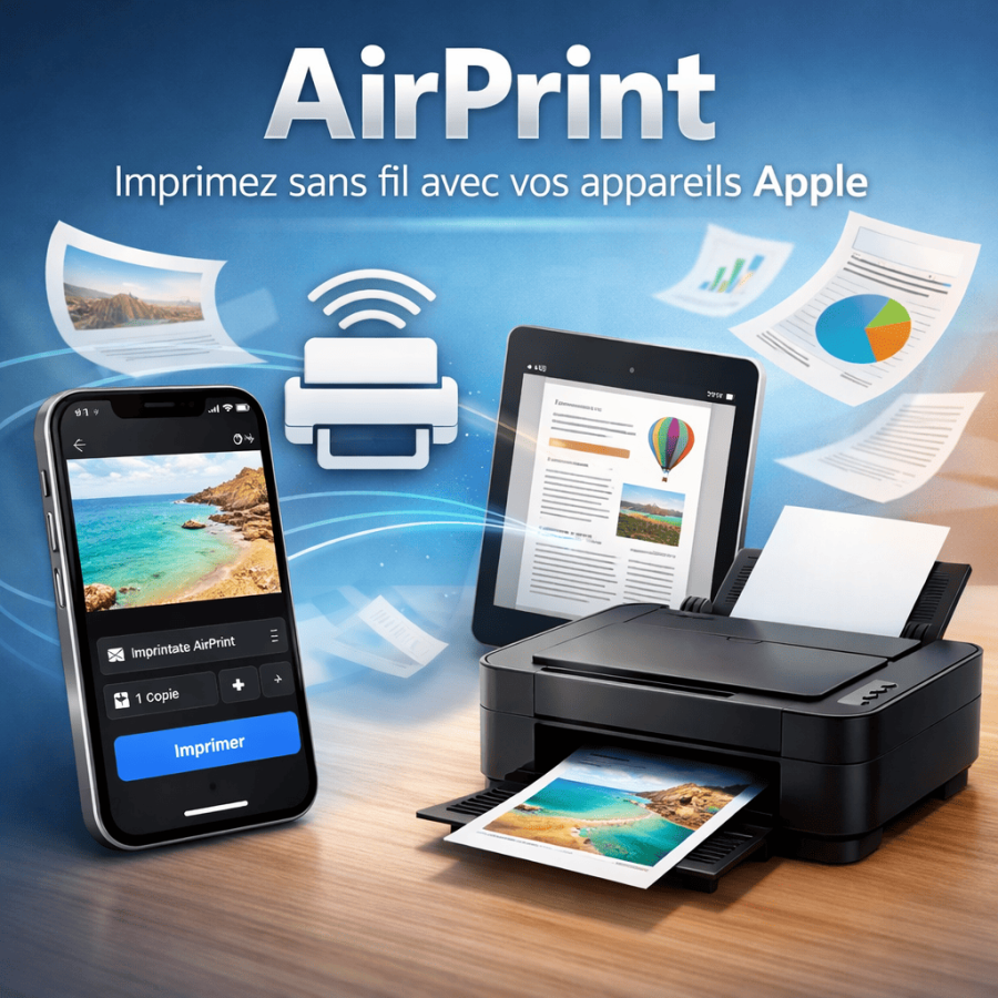 AirPrint pour les entreprises : intégrez l&rsquo;impression sans fil à votre parc