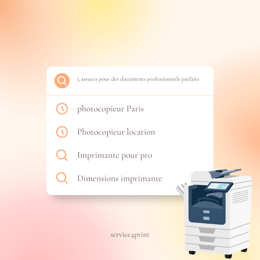 Qualité d&rsquo;impression : 5 astuces pour des documents professionnels parfaits